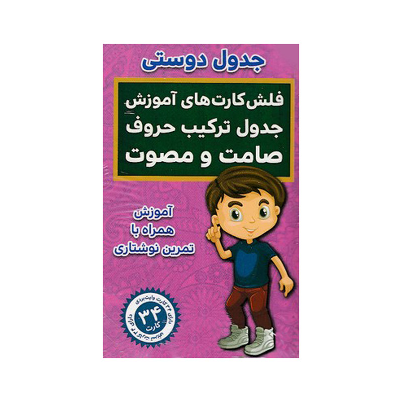 فلش كارت آموزش جدول تركيب حروف صامت و مصوت انتشارات انديشه كهن فلش كارت آموزش جدول تركيب حروف صامت و مصوت انتشارات انديشه كهن