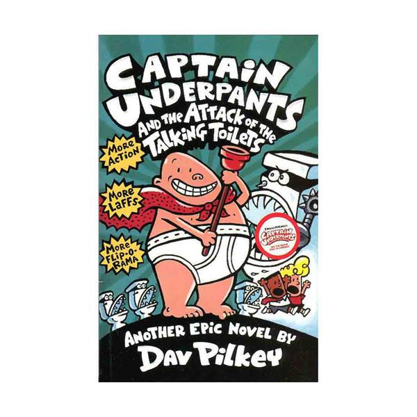 کتاب Captain Underpants 2 اثر Dav Pilkey انتشارات Scholastic Childrens Books کتاب Captain Underpants 2 اثر Dav Pilkey انتشارات Scholastic Childrens Books