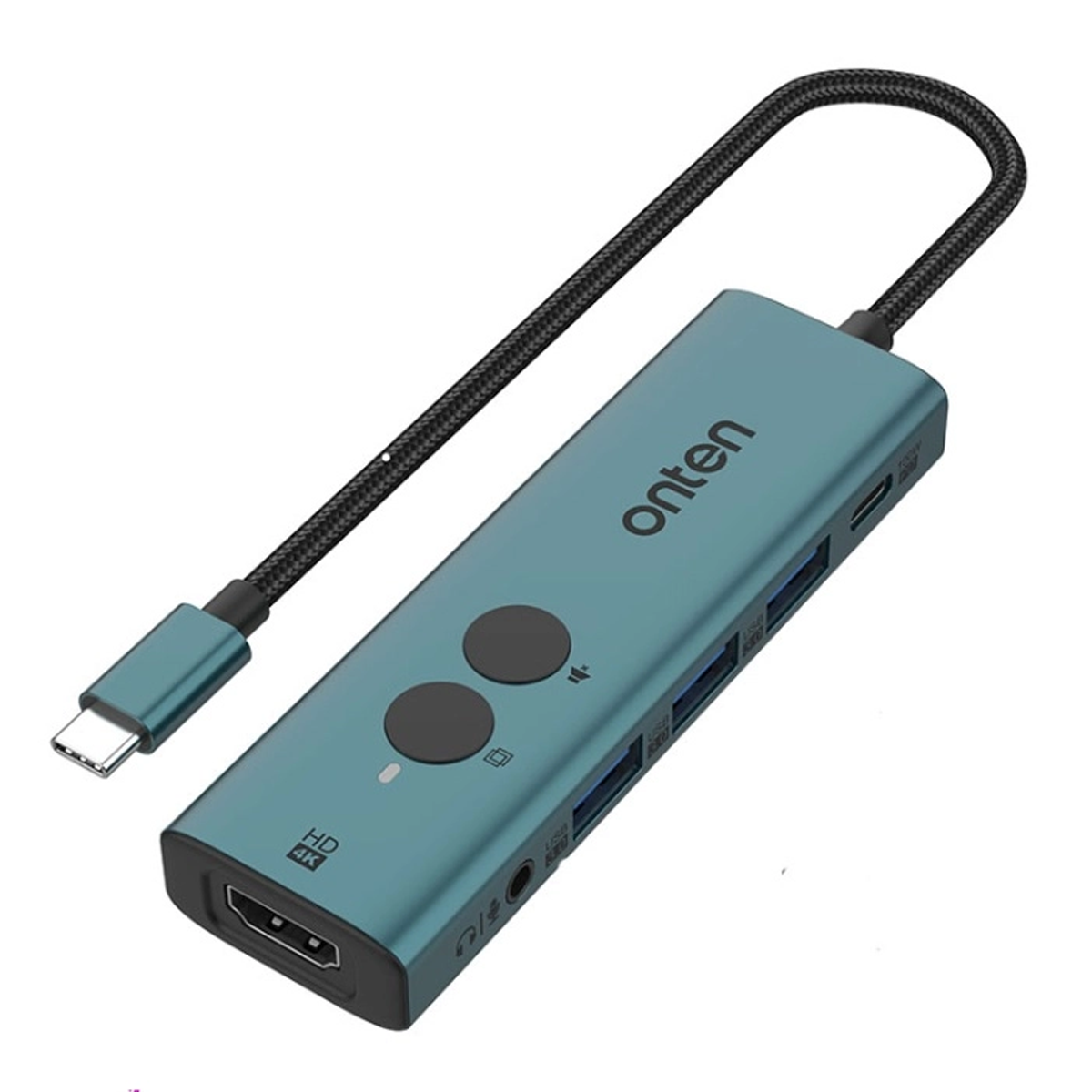 هاب 6 پورت تایپ سی اونتن مدل +OTN-UC123 هاب 6 پورت تایپ سی اونتن مدل +OTN-UC123-small-image