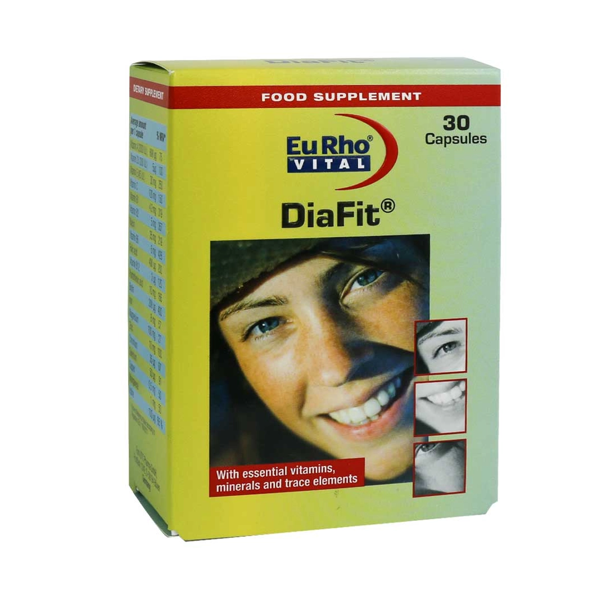 کپسول مولتی ویتامین دیافیت یوروویتال بسته 20 عددی کپسول مولتی ویتامین دیافیت یوروویتال بسته 20 عددی-small-image