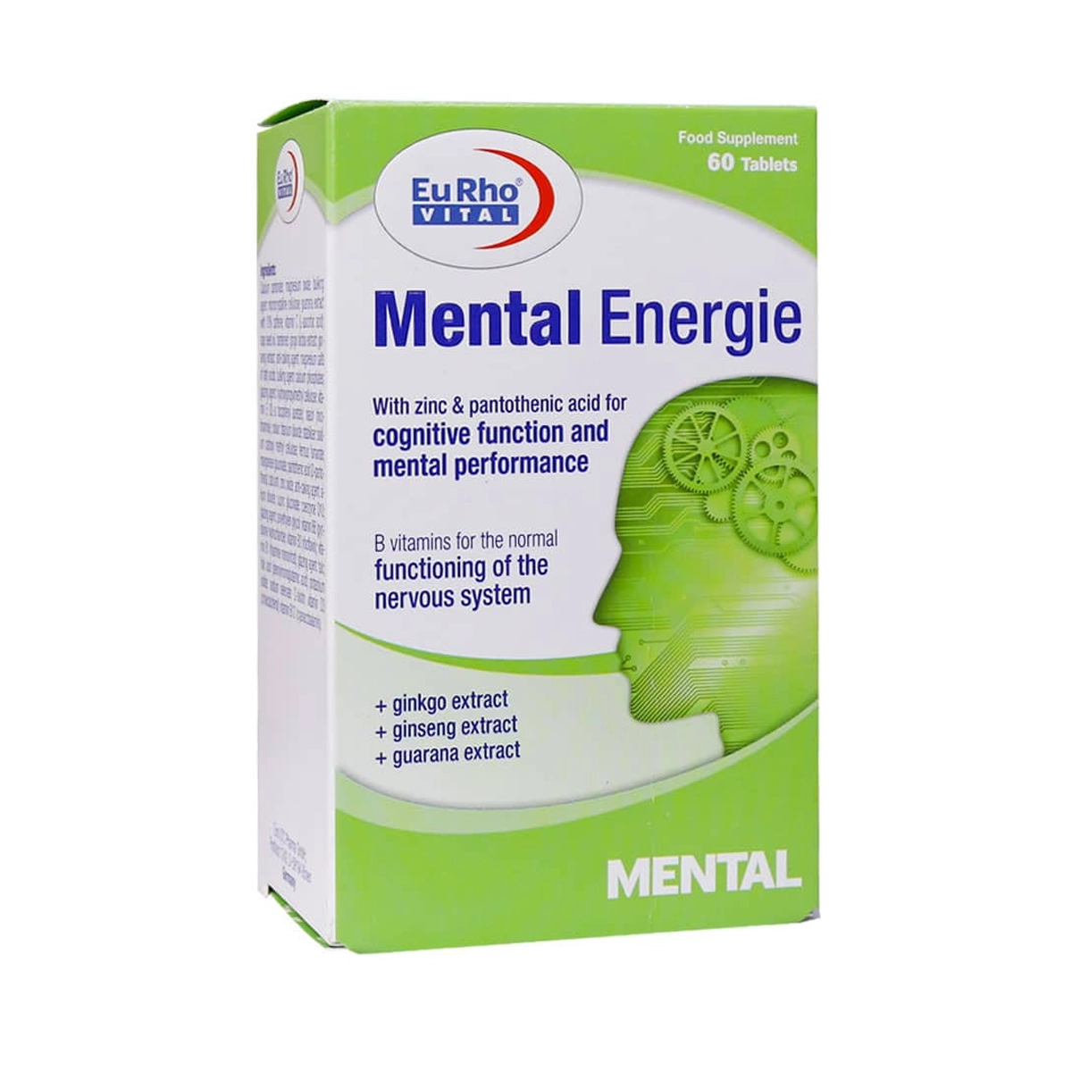 تخفیف قرص منتال انرژی یوروویتال بسته 60 عددی