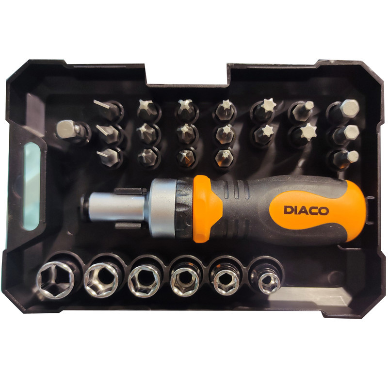 پیچ گوشتی دیاکو مدل D1686D بسته 27 عددی