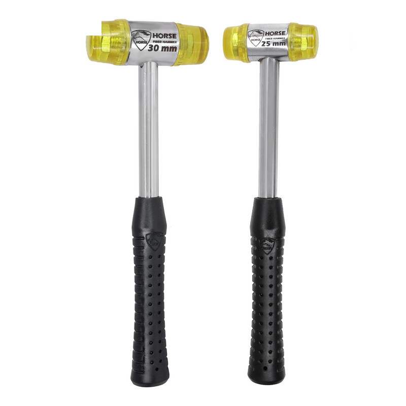 چکش فیبر هورس مدل MMA-2530MM-HR وزن 650 گرم مجموعه 2 عددی چکش فیبر هورس مدل MMA-2530MM-HR وزن 650 گرم مجموعه 2 عددی