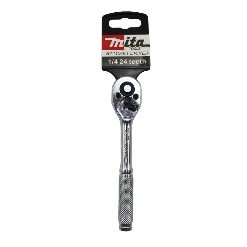 دسته جغجغه میتا مدل AJ-MITA-6INCH\150MM درایو 1/4 اینچ دسته جغجغه میتا مدل AJ-MITA-6INCH\150MM درایو 1/4 اینچ