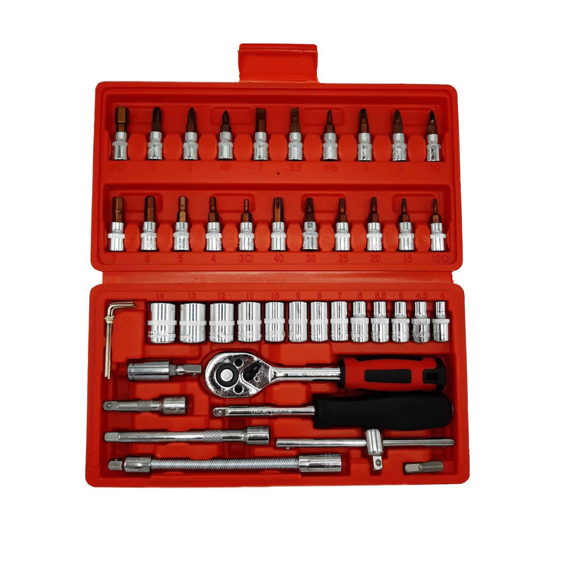 مجموعه 46 عددی آچار بکس مدل HP2260 مجموعه 46 عددی آچار بکس مدل HP2260