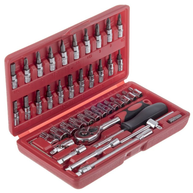 جعبه بکس مدلpcs46مجموعه 46 عددی جعبه بکس مدلpcs46مجموعه 46 عددی