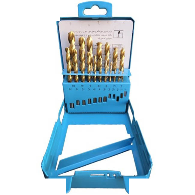 مته کبالت مدل 10-1 کد AJ-TAM-19pcs مجموعه 19 عددی