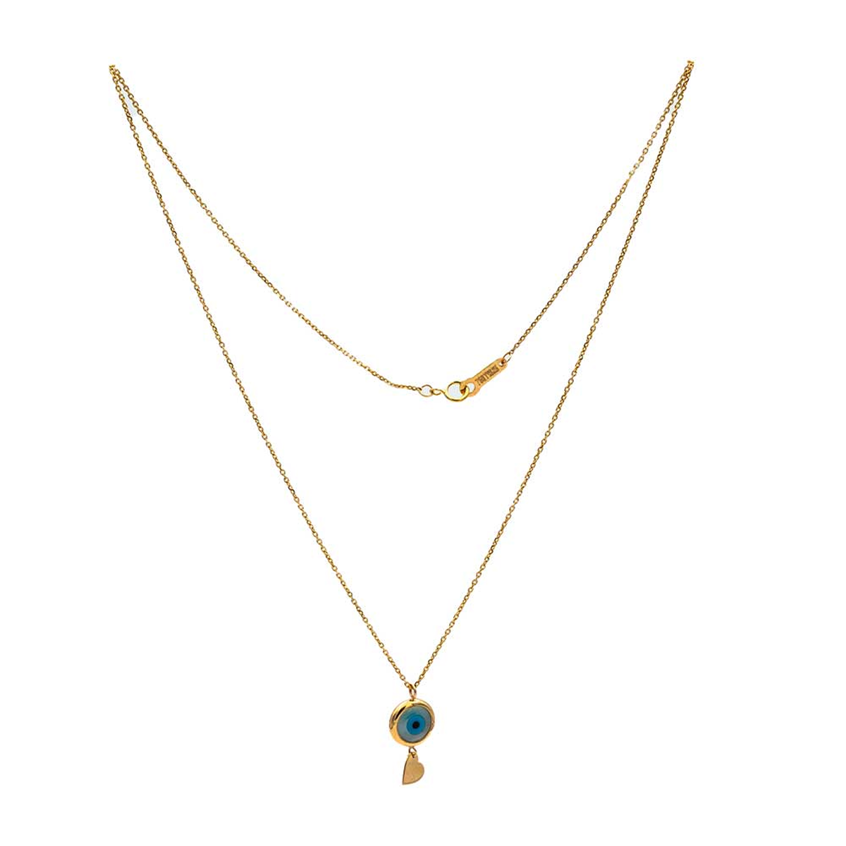 گردنبند طلا 18 عیار زنانه گالری طلا عرفان مدل چشم نظر کد 4983 گردنبند طلا 18 عیار زنانه گالری طلا عرفان مدل چشم نظر کد 4983-small-image