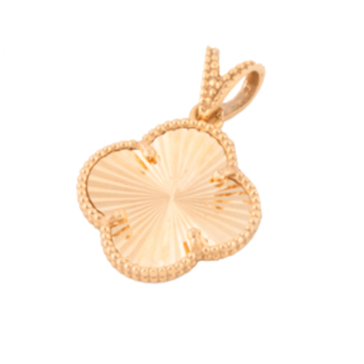 پلاک طلا زنانه سور گلد گالری طرح ونکلیف تراش