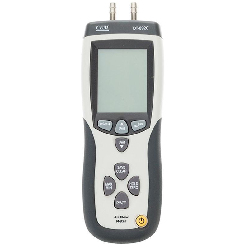 دستگاه اندازه گیری فشار و جریان هوا سی ای ام مدل DT8920 دستگاه اندازه گیری فشار و جریان هوا سی ای ام مدل DT8920