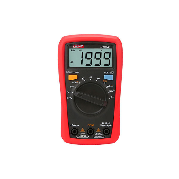 مولتی متر دیجیتال یونی-تی مدل UT-33A PLUS مولتی متر دیجیتال یونی-تی مدل UT-33A PLUS
