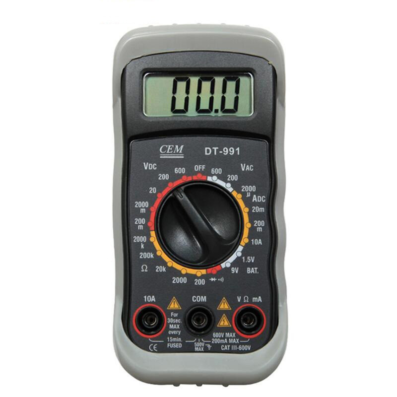 مولتی متر دیجیتال سی ای ام مدل DT-991 مولتی متر دیجیتال سی ای ام مدل DT-991
