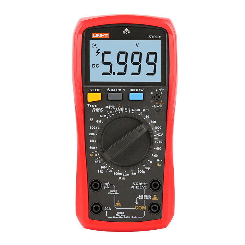 مولتی متر دیجیتال یونی-تی مدل UT890D PLUS مولتی متر دیجیتال یونی-تی مدل UT890D PLUS