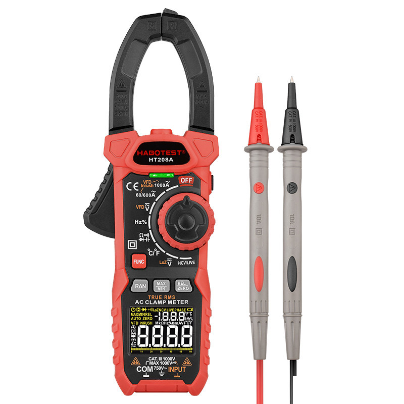 مولتی متر کلمپی هابوتست مدل HT208A