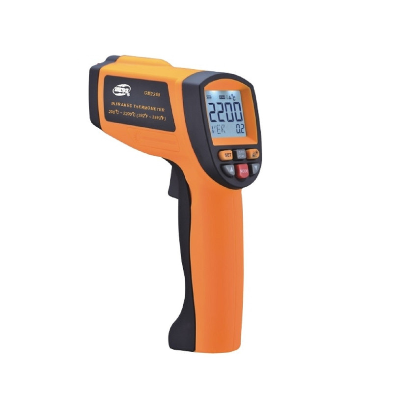 ترمومتر لیزری تفنگی دیجیتال بنتک مدل GM 2200 ترمومتر لیزری تفنگی دیجیتال بنتک مدل GM 2200