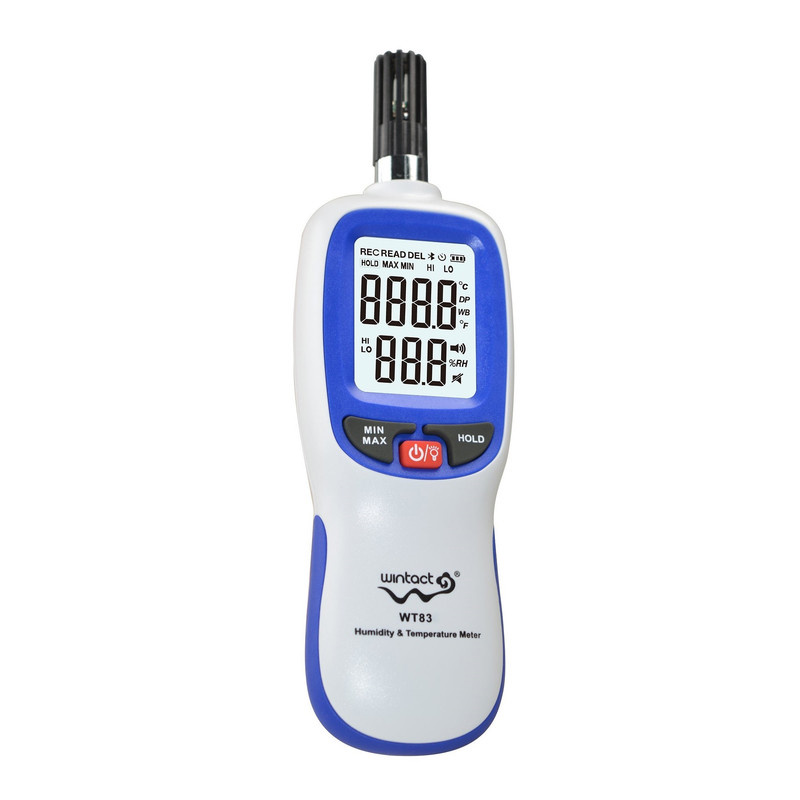 رطوبت سنج و دماسنج وینتکت مدل WT83 رطوبت سنج و دماسنج وینتکت مدل WT83