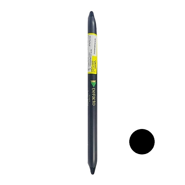 خط چشم ماژیکی دیفکتو مدل آلومینیومی رنگ مشکی خط چشم ماژیکی دیفکتو مدل آلومینیومی رنگ مشکی