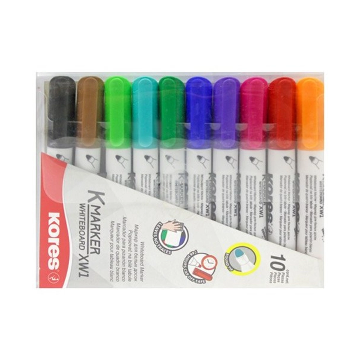 ماژیک وایت برد کورس بسته 10 عددی ماژیک وایت برد کورس بسته 10 عددی-small-image