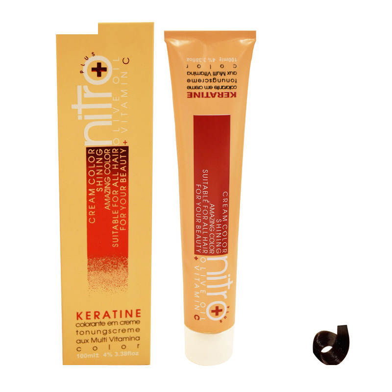رنگ مو نیترو سری Keratine شماره 6.1 حجم 100 میلی لیتر رنگ بلوند خاکستری تیره رنگ مو نیترو سری Keratine شماره 6.1 حجم 100 میلی لیتر رنگ بلوند خاکستری تیره