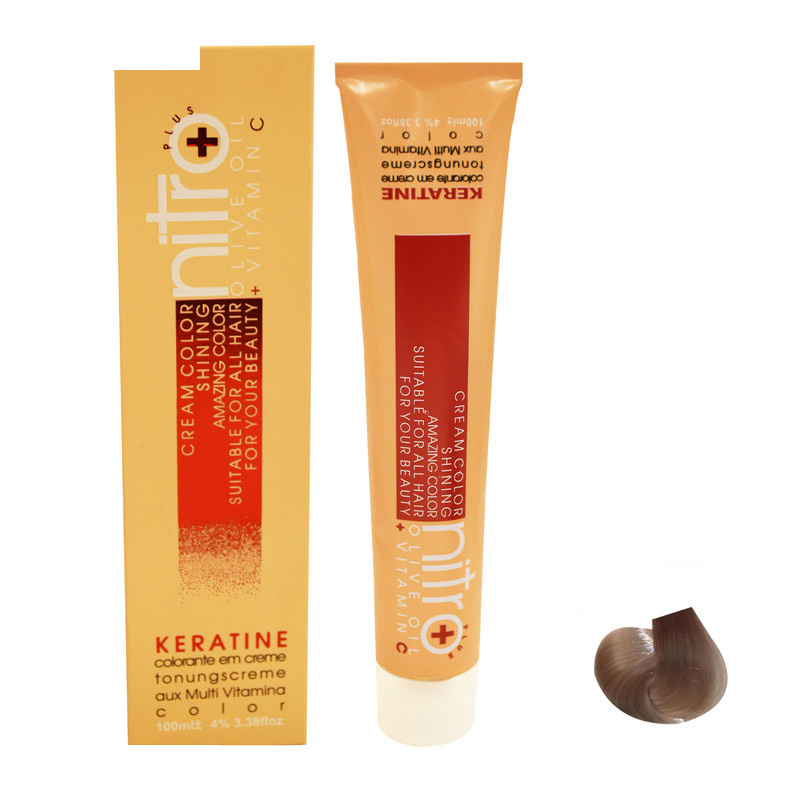رنگ مو نیترو سری Keratine شماره 512 حجم 100 میلی لیتر رنگ سوپر یخی رنگ مو نیترو سری Keratine شماره 512 حجم 100 میلی لیتر رنگ سوپر یخی