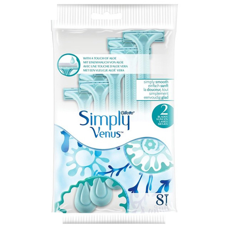 خود تراش ژیلت مدل 2 Simply Venus بسته 4 عددی خود تراش ژیلت مدل 2 Simply Venus بسته 4 عددی