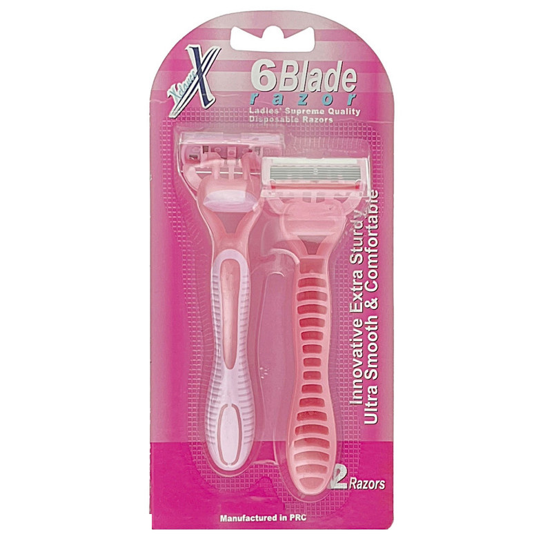 خود تراش زلانس مدل 6BLADE بسته 2 عددی خود تراش زلانس مدل 6BLADE بسته 2 عددی