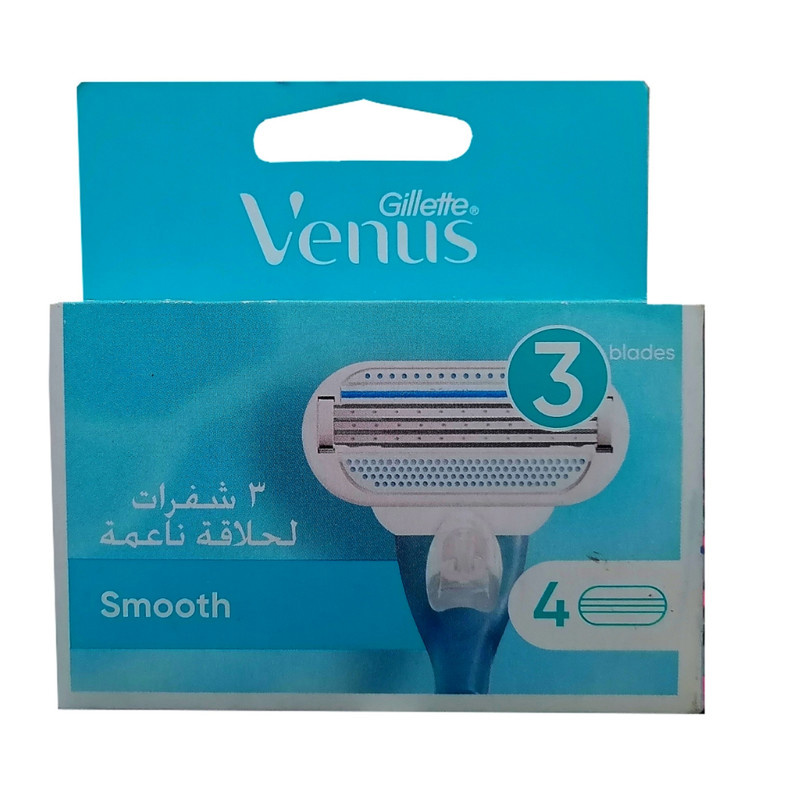 تیغ یدک ژیلت مدل ونوس بسته 4 عددی تیغ یدک ژیلت مدل ونوس بسته 4 عددی