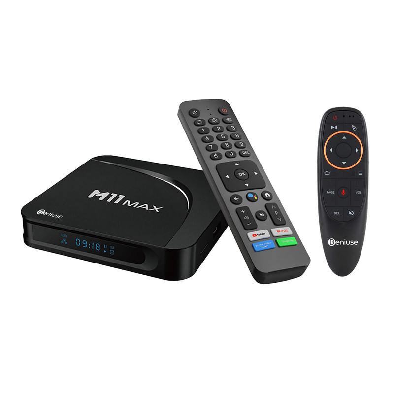 اندرویدباکس بنیوس مدل M11 Max به همراه ایرموس بنیوس