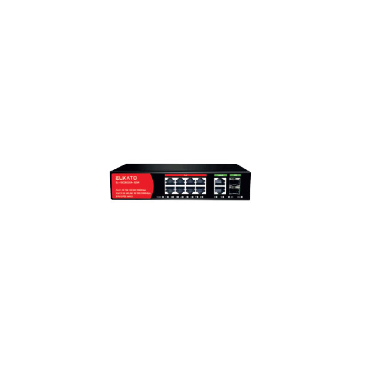 سوییچ شبکه 10 پورت الکاتو مدل EL-1SG0822GP-small-image