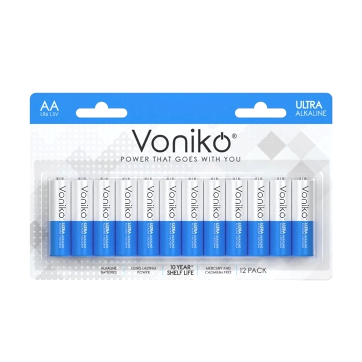 باتری قلمی ونیکو مدل LR6 بسته 12 عددی