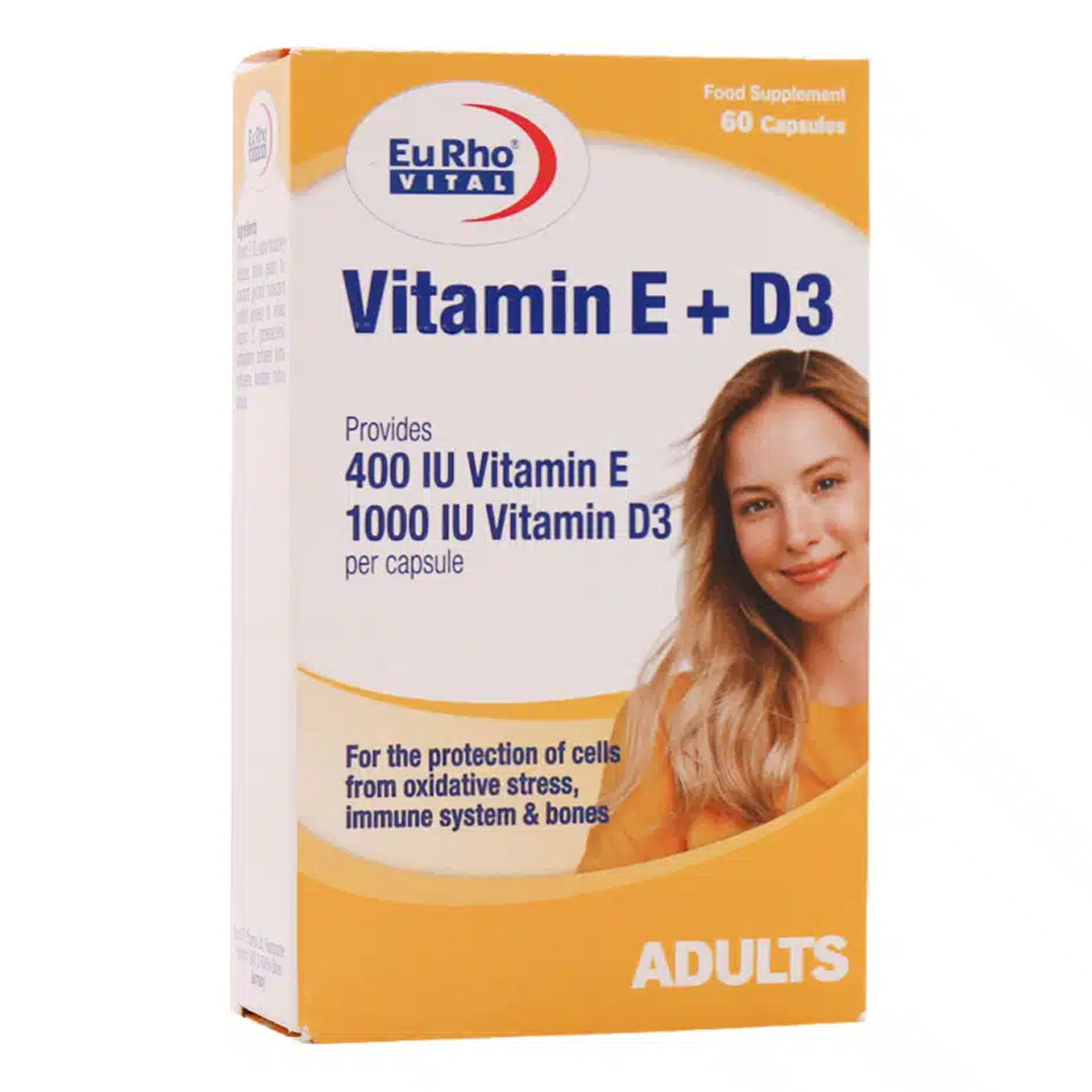 کپسول ویتامین E و D3 یوروویتال بسته 30 عددی-small-image