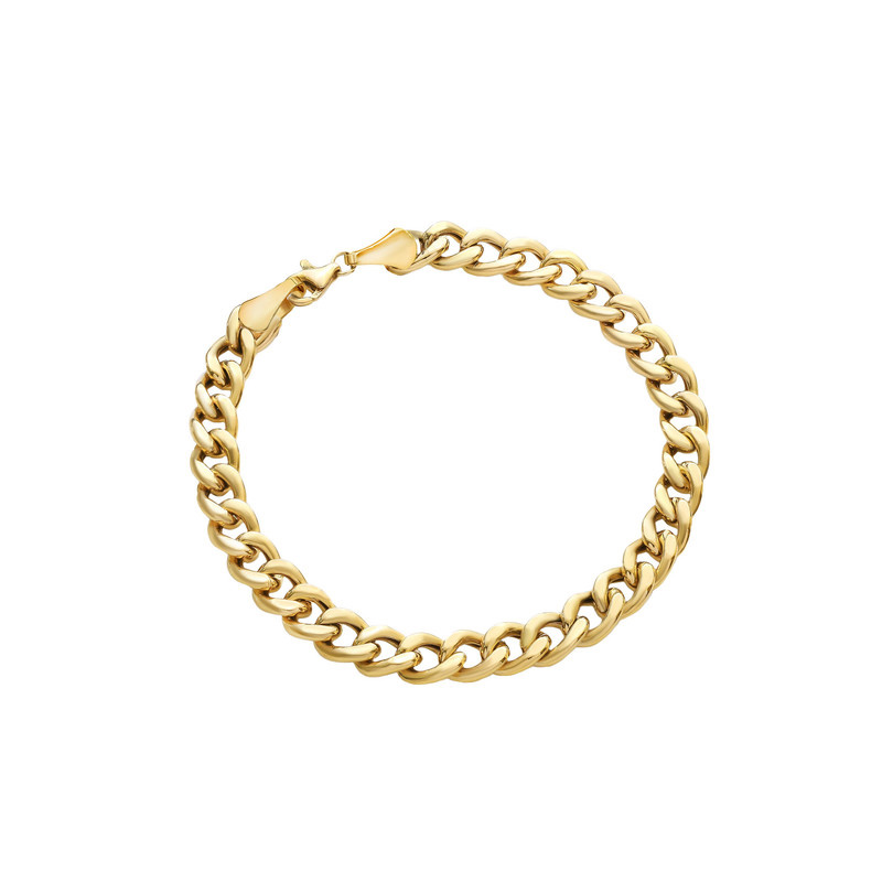 دستبند زنجیری طلا 18 عیار زنانه ماوی گالری مدل کارتیه 300