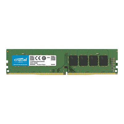 رم کامپیوتر DDR4 تک کاناله 3200 مگاهرتز CL22 کروشیال مدل CT8G4DFRA32A ظرفیت 8 گیگابایت-small-image