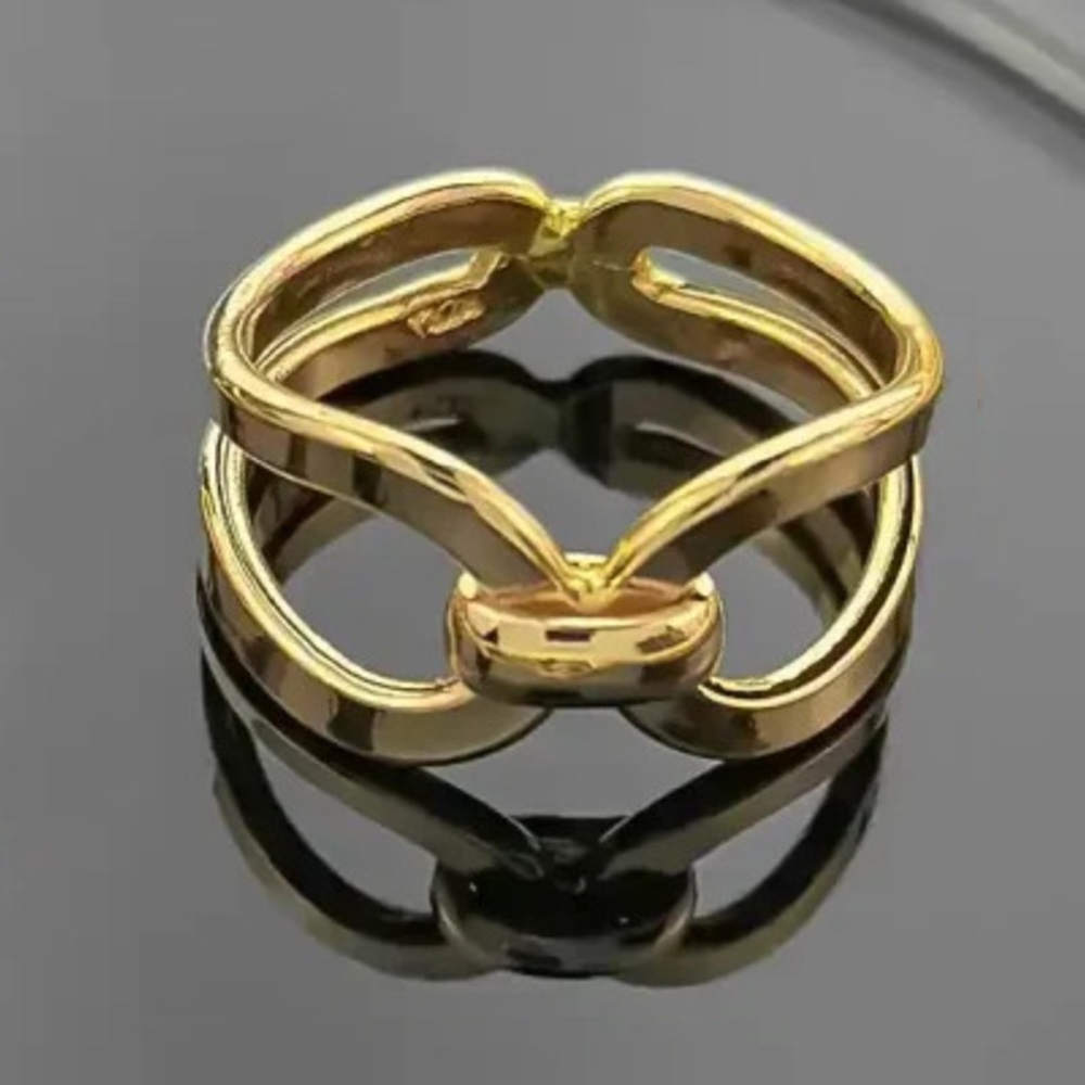 انگشتر طلا 18 عیار زنانه بینهایت - پاپیونی سایز 55 کد 565 انگشتر طلا 18 عیار زنانه بینهایت - پاپیونی سایز 55 کد 565