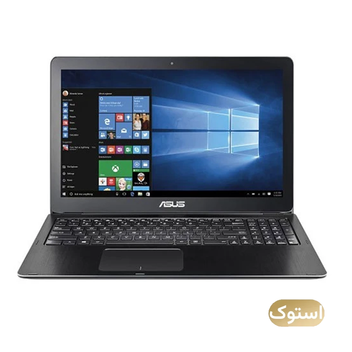 لپ تاپ استوک USED - ایسوس 14 اینچی مدل Q503U i5 6200U 8GB 256GB - مشکی-small-image