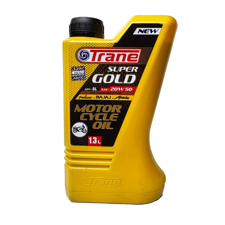 روغن موتور سیکلت ترین مدل Super Gold 20W50-SL حجم 1.3 لیتر