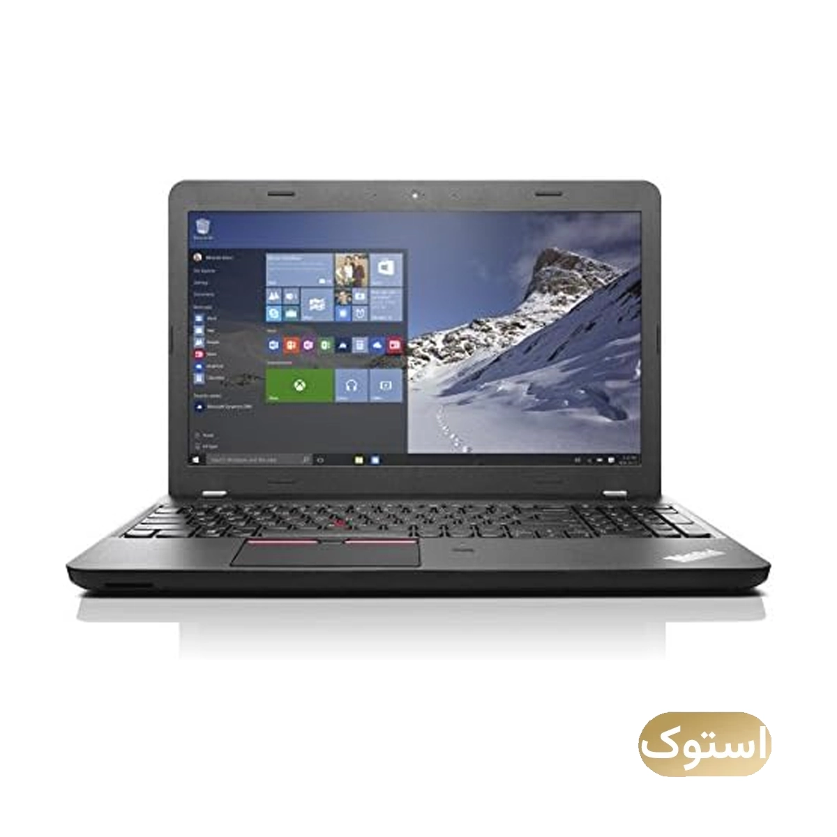 لپ تاپ استوک USED - لنوو 15 اینچی مدل THINKPAD E560 i5 6200U 8GB 256GB - مشکی-small-image