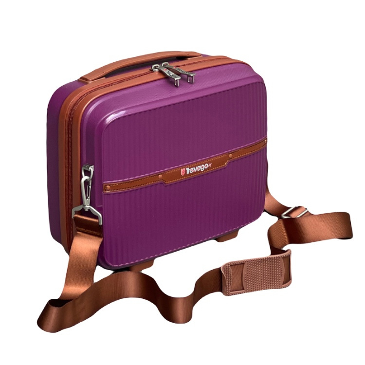 چمدان نشکن تراولگو مدل TRAVEL GO - TV7575XS TRIP TIME XSMALL سایز آرایشی