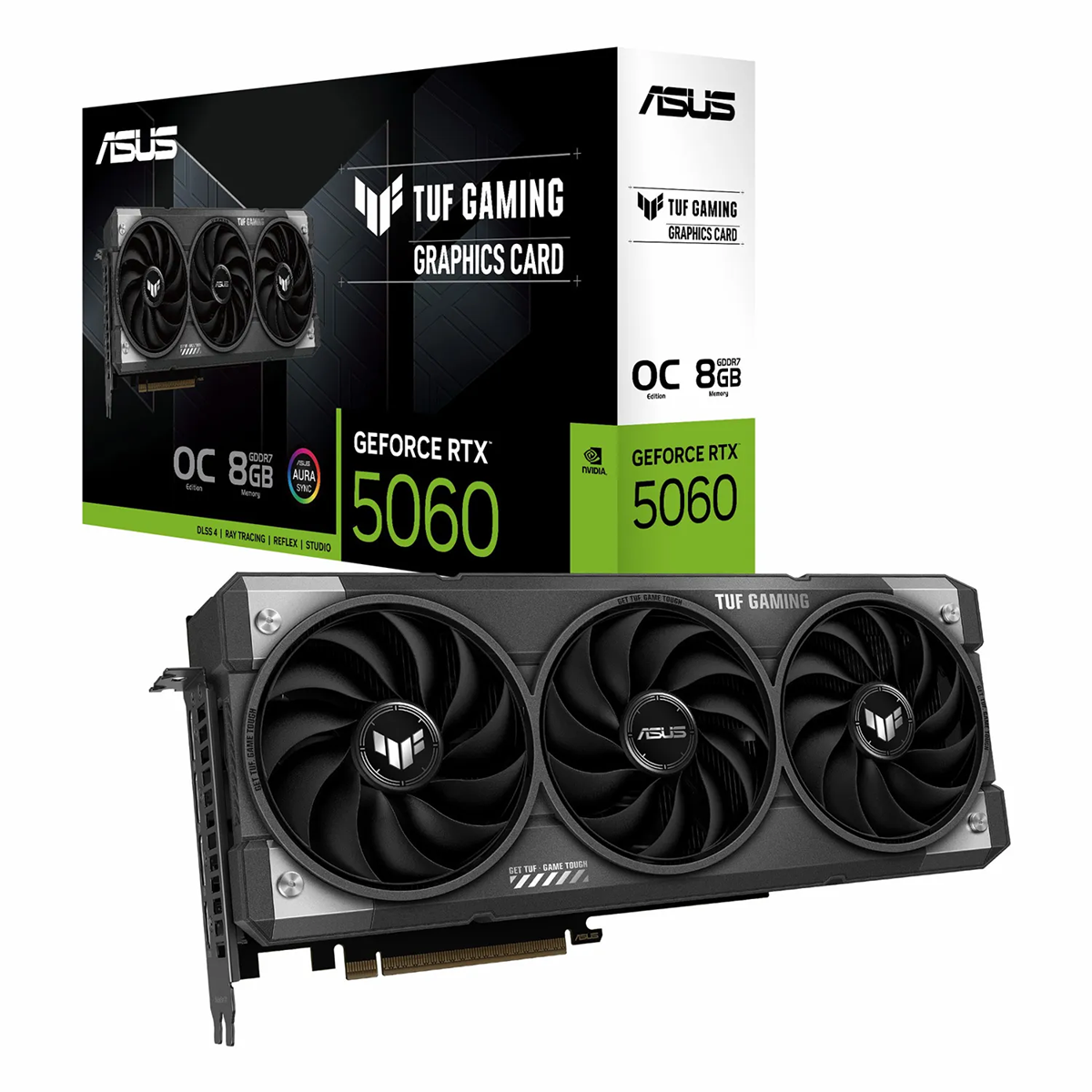 کارت گرافیک ایسوس مدل TUF Gaming GeForce RTX 5060 8GB GDDR7 OC Edition-small-image