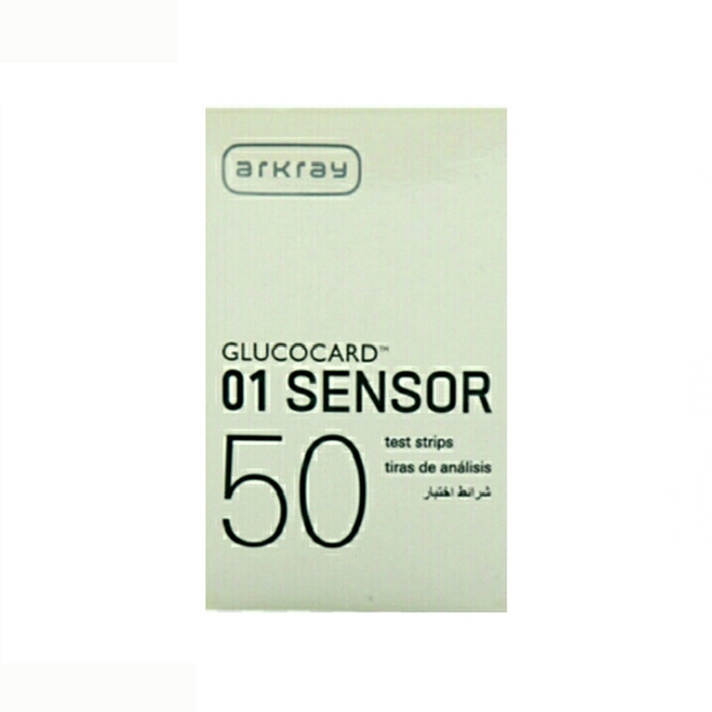 نوار دستگاه تست قند آرکری مدل GLUCODr بسته 50 عددی