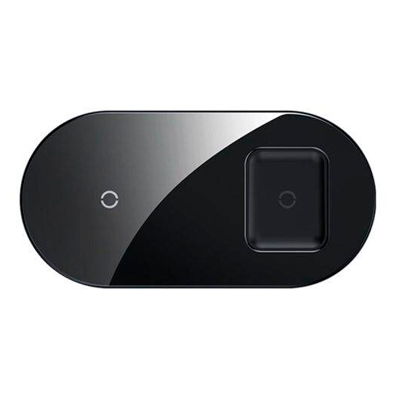 شارژر بی سیم باسئوس مدل Simple 2in1 Wireless Charger توان 18 وات