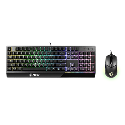 کیبورد و ماوس گیمینگ ام اس آی مدل VIGOR GK30 COMBO