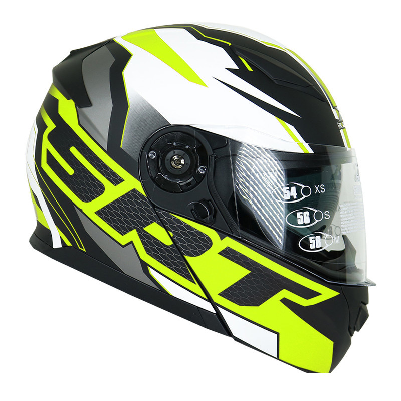 کلاه کاسکت فک متحرک راپیدو مدل 950+ srt yllw