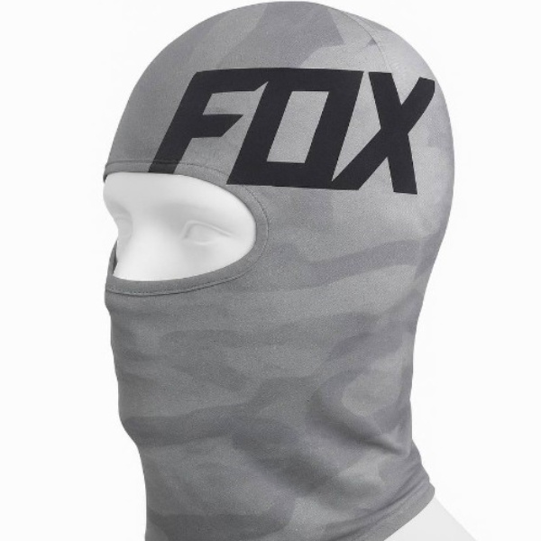 فیس موتور سواری مدل FOX رنگ طوسی