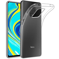 قاب ژلهای شفاف داخل کارتون مناسب برای گوشی شیائومی مدل Redmi Note 9 Pro