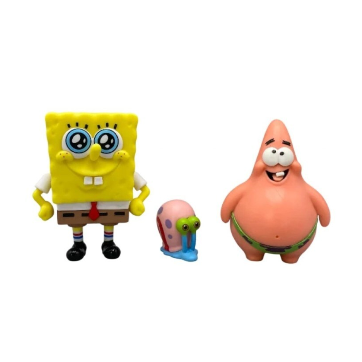 اکشن فیگور مدل باب اسفنجی شلوار مربعی کد 99298 بسته 3 عددی-small-image