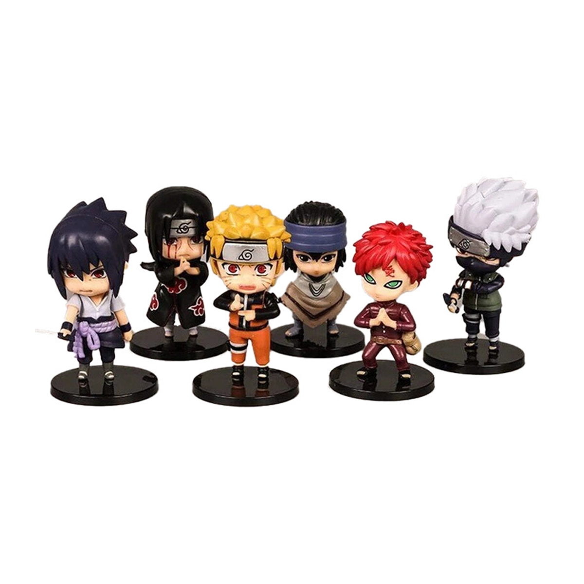 اکشن فیگور طرح Naruto کد NA6-J بسته 6 عددی-small-image