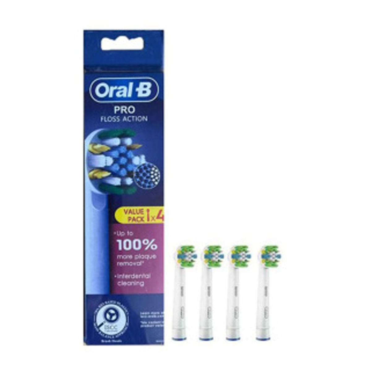 سری یدک مسواک برقی ااورال-بی مدل Pro Floss Action بسته 4 عددی-small-image