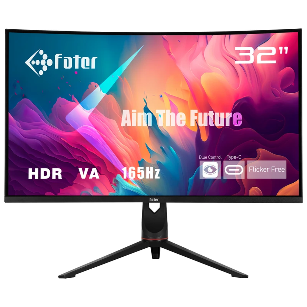 مانیتور گیمینگ خمیده فاطر مدل C32-165B3 سایز 32 اینچ-small-image