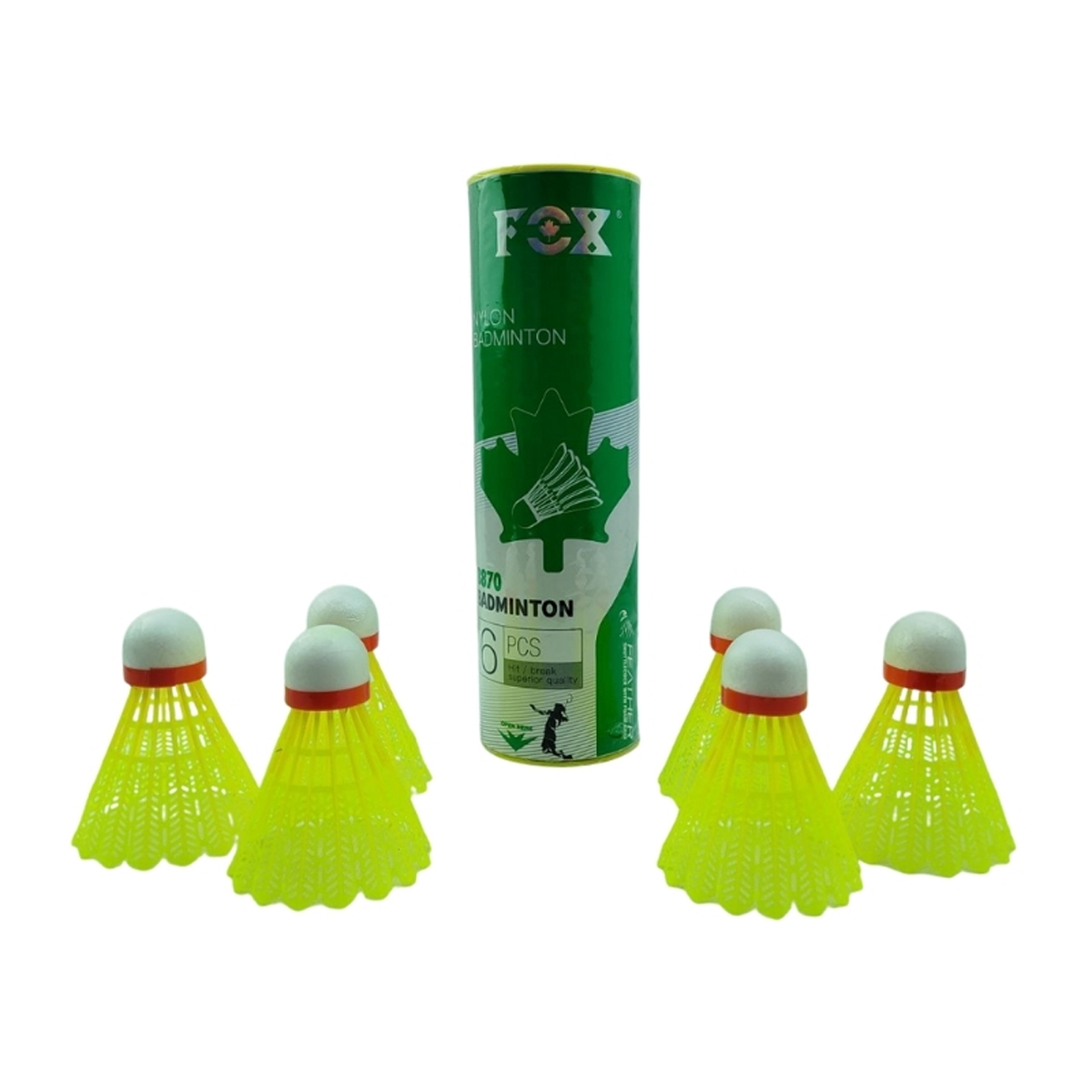 توپ بدمینتون فاکس مدل B870 بسته 6 عددی توپ بدمینتون فاکس مدل B870 بسته 6 عددی-small-image